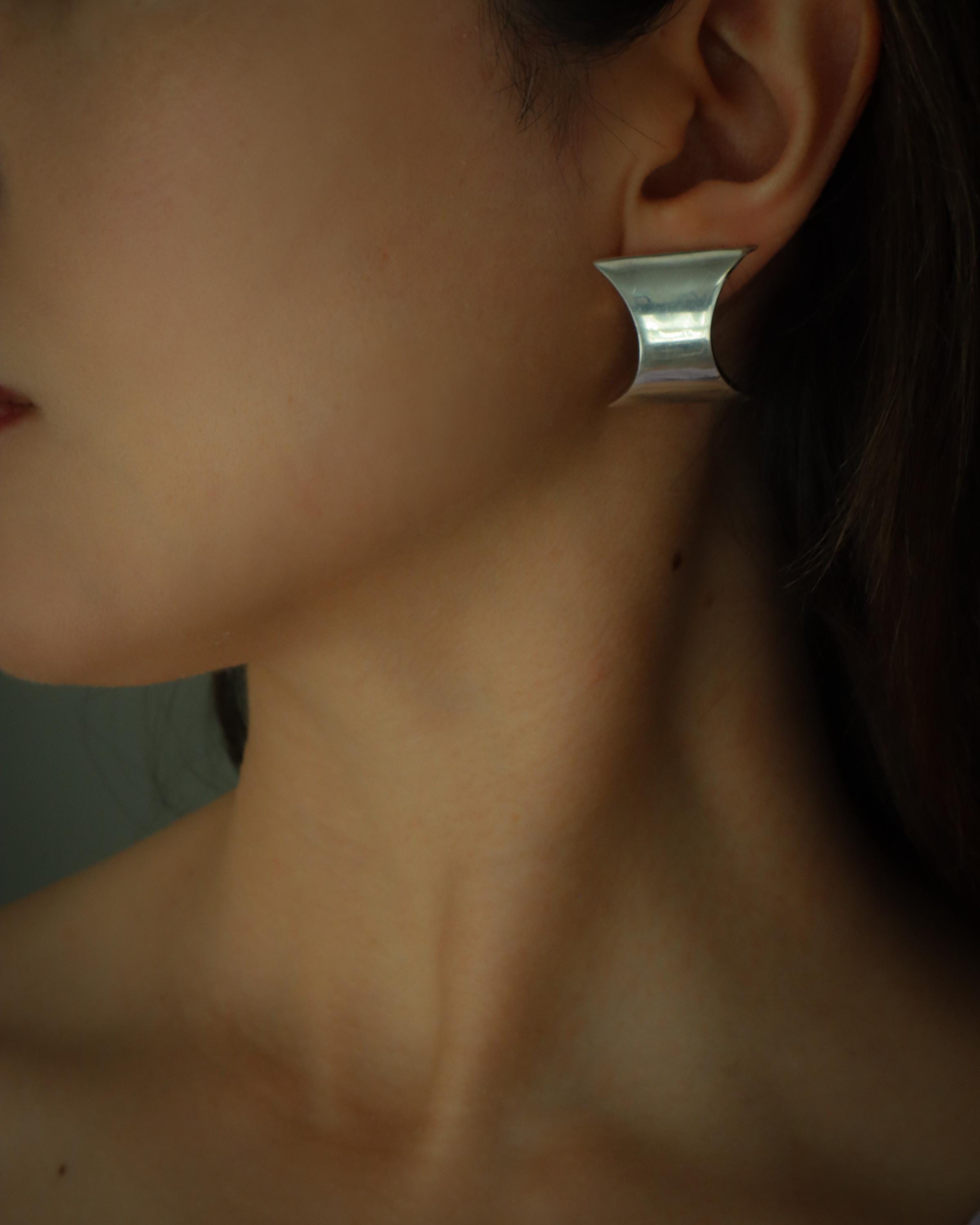 Vintage 925 Sterling Silver Stud Earrings
